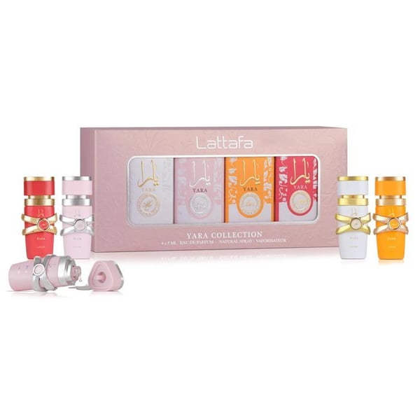 Gaveæske - LATTAFA - Yara Collection - 4 x 5 ml - Eau de parfum - Multifarvet