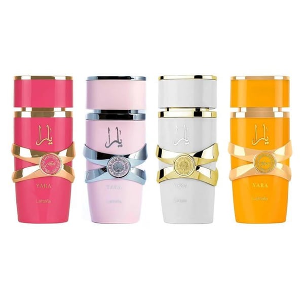 Gaveæske - LATTAFA - Yara Collection - 4 x 5 ml - Eau de parfum - Multifarvet