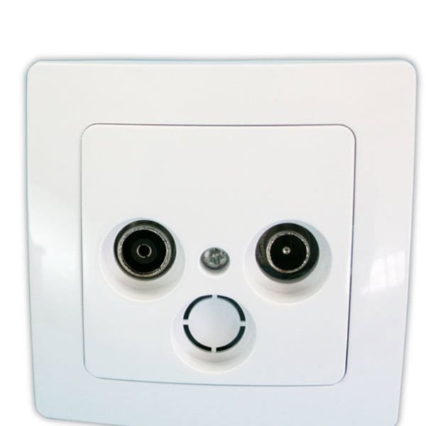 75O Bas antenn TV + inbyggd radio 75Ω Electro Dh Electro Dh 36.535/A/B 843055552137817