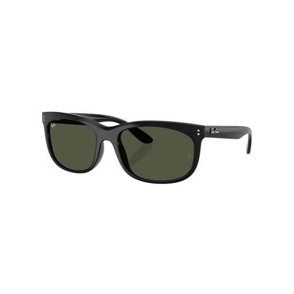 Solsken - RAY-BAN - Mega Balorette - Svart - Gröna linser - Oversize