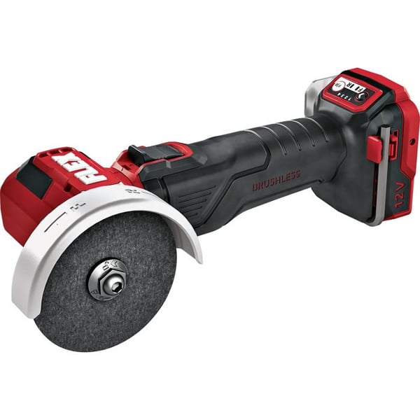 Batteridriven vinkelslip 12 V, 76 mm - LBE 76 12-EC C - FLEX - Utan batteri eller laddare - 531717