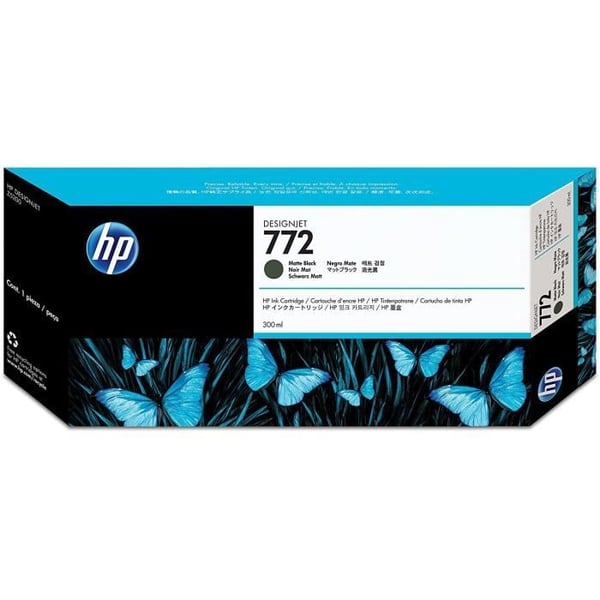 HP-paket med 1 772 originalbläckpatron - svart - 300 ml
