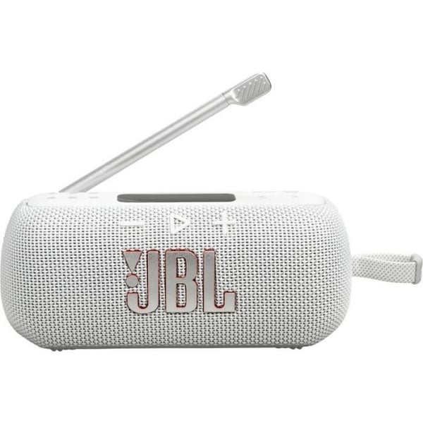 Portabel radio - JBL - Tuner 3 - DAB/DAB+/FM - Bluetooth - 15 timmars batteritid - Vit