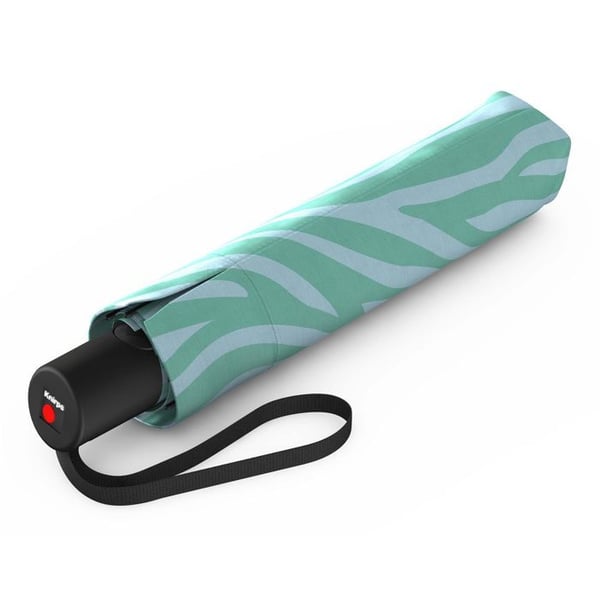 Knirps Fickparaply mint för kvinnor - A.200 Medium Duomatic Zebra Mint 306244