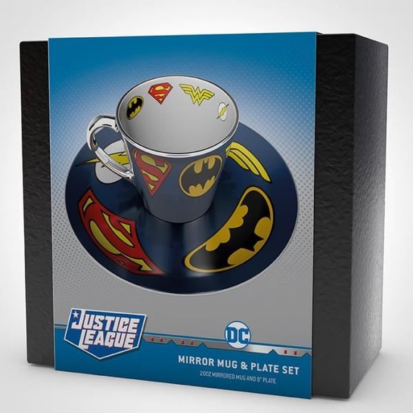 Kaffekopp - ABYSTYLE - DC COMICS - Porslin - 300 ml - Samlarfat