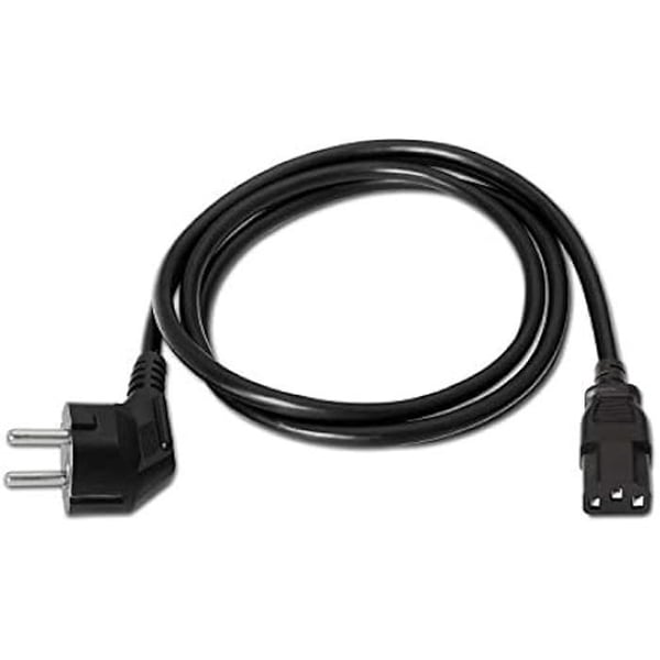 CPU-strömkabel - AISENS - A132 - 3M - Ren Koppar - AWG18 - Svart