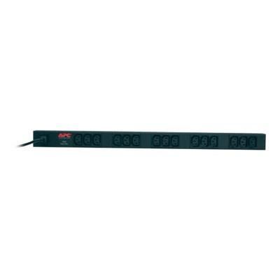 APC Basic rack-mount pdu - Strømfordelingsenhed (rack montering) - AC 208/230 v - 2,3 kw