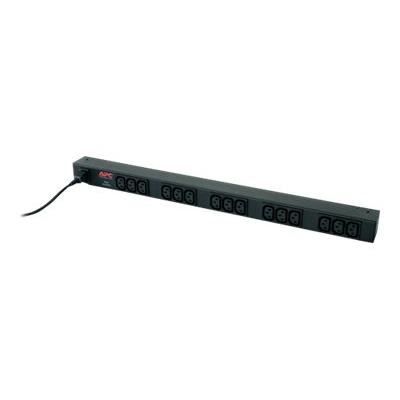 APC Basic rack-mount pdu - Strømfordelingsenhed (rack montering) - AC 208/230 v - 2,3 kw