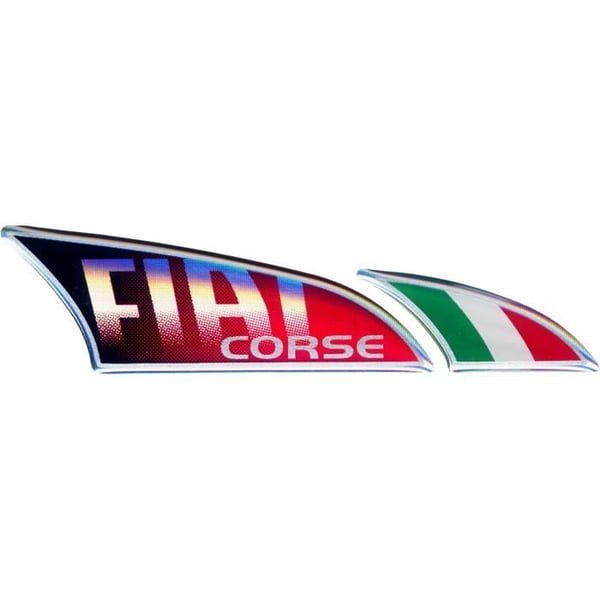 3D LogoSport Fiat 100 x 27 mm