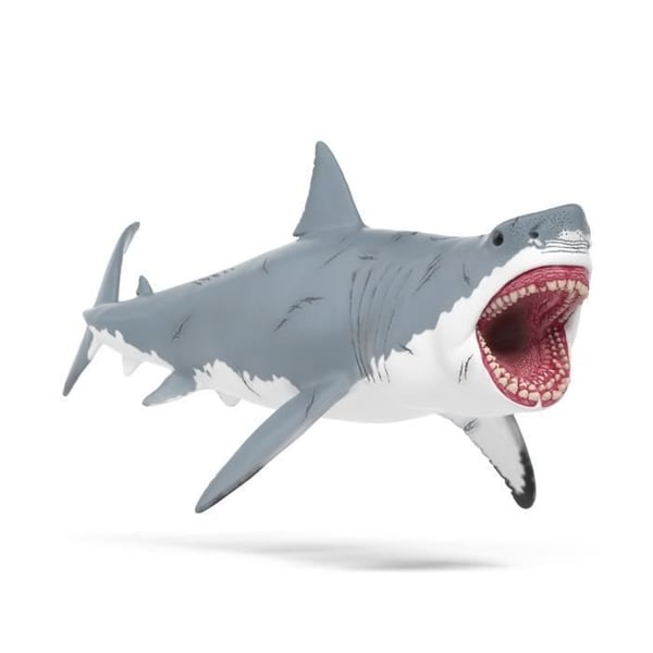 Megalodon-figur, autentiska figurer och realistiska detaljer, Schleich 15055 Dinosaurier, från 4 år