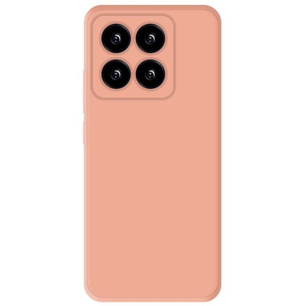 Siliconfodral - Xiaomi - 14 - Matt ljusrosa - Stötsäker - Fri åtkomst till funktioner