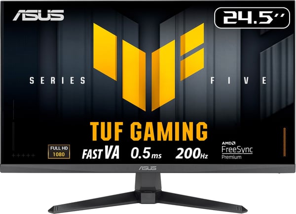 Spelmonitor - ASUS TUF Gaming - 24,5" - FHD - 200Hz - VA - 1ms - VG257Q5A