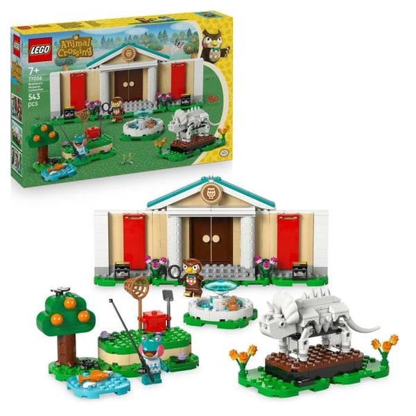 LEGO Animal Crossing 77056 Thibous museum samlingar - Spel från 7 år