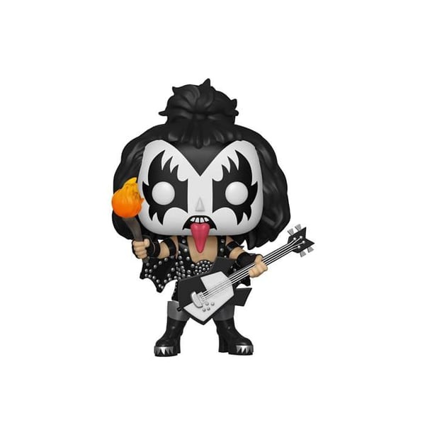 Spelfigur - FUNKO - Pop! Rocks KISS The Demon - 9 cm - Flerfärgad - Licens KISS