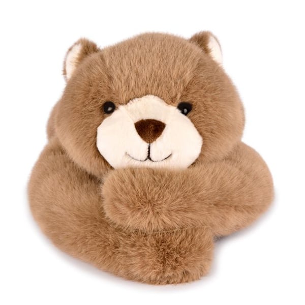 Peluche - Berättelse om Björnar - Viktsatt brun björn - 40 cm - För baby - Unisex