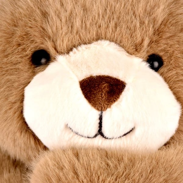 Peluche - Berättelse om Björnar - Viktsatt brun björn - 40 cm - För baby - Unisex