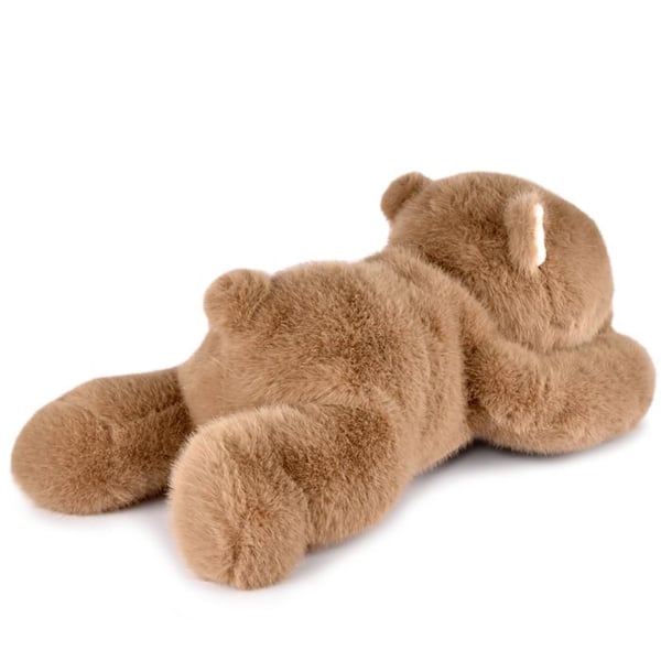 Peluche - Berättelse om Björnar - Viktsatt brun björn - 40 cm - För baby - Unisex