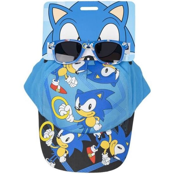 Solglasögonset - SONIC - CAP - Multikomposition - Storlek 53 CM - Sonic karaktär