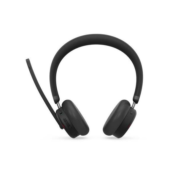 Hörlurar med mikrofon - LENOVO - 6550 - Dual-mode ANC - USB-C & trådlös - Kompatibel med Microsoft Teams