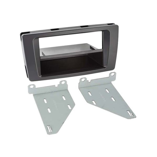 2-DIN-fasadadapter med förvaringsfack Skoda Octavia 2004->2013 svart 2-DIN-fasadadapter med förvaringsfack Skoda Octavia 2004->2013 svart