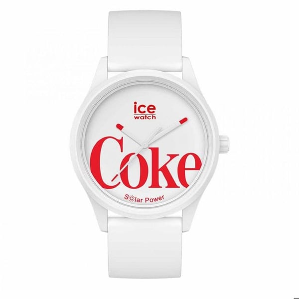 Klocka - Ice Watch - 018513 - Kvarts - Analog - Vit silikon 21 cm