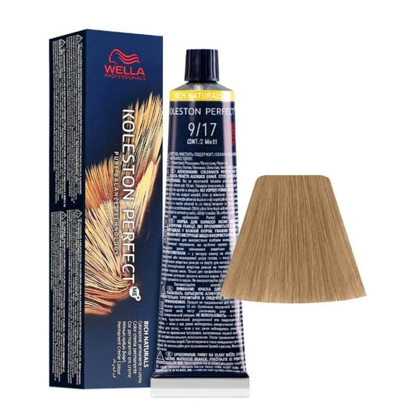 9-17 Very Light Blonde Ash Brown Wella Koleston perfect Me+ Rich Naturals 60ml