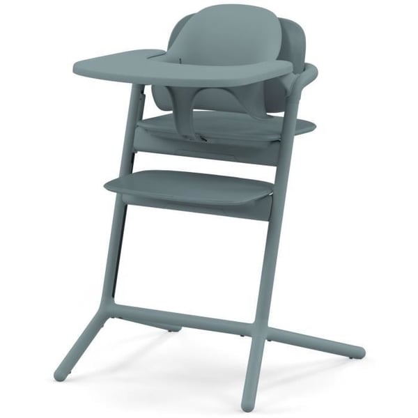 CYBEX - Justerbar barnstol - 3 i 1-pack - LEMO 2 - Blå - Justerbar i höjd och djup - Babyset ingår
