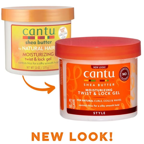 Gel - CANTU - Twist & Lock - 13oz - Parabenfri - Lockigt/mysigt hår