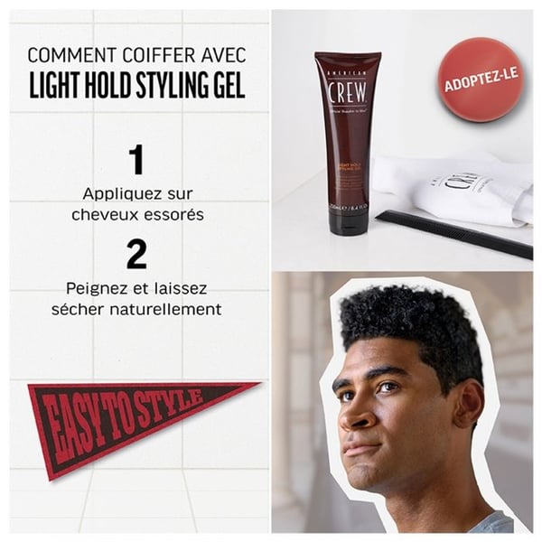 Light hold Styling gel 250 ml