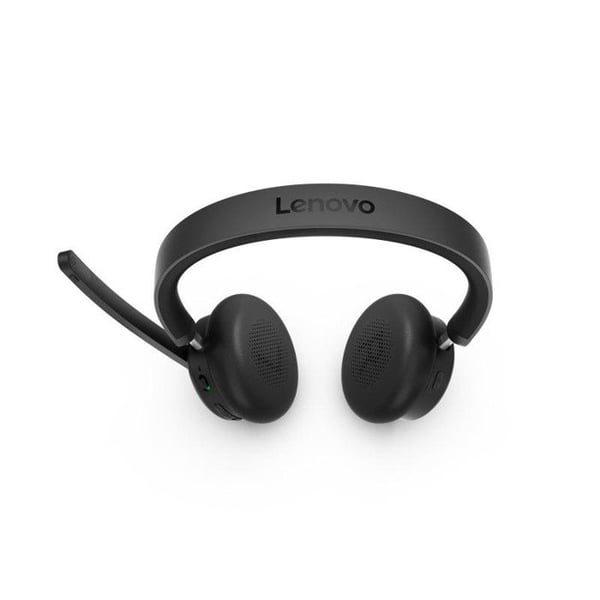 Hovedtelefon med mikrofon - LENOVO - 6550 - Dual-mode ANC - USB-C & trådløs - Kompatibel med Microsoft Teams