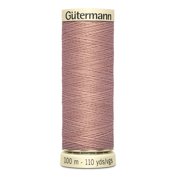 Fil för sömnad 100% polyester Gutermann 1 Spole - Att 991 - sepia