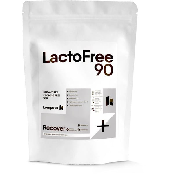 Kompava LactoFree 90, 500g, vanilj-bourbon