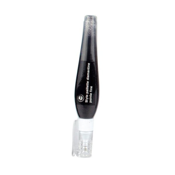 MégaCréa DIY - Precision pen glitter powder black 10 g