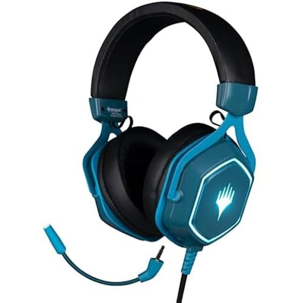Kabel Gaming Headset - KONIX - Magic The Gathering - 7.1 Ljud - Avtagbar Mikrofon - 2 m USB