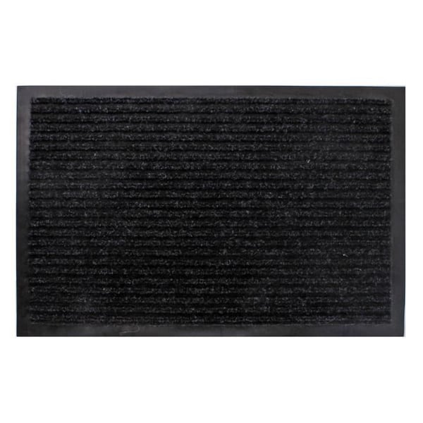 Entrédörrsmatta - LINDER - Lex Halm - 60x90 cm - Svart eller Grå - Syntetisk
