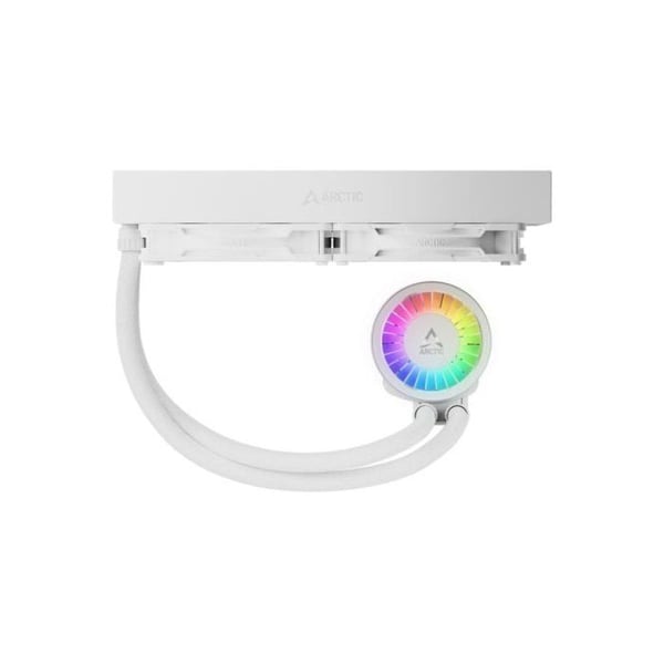 CPU væskekøling - ARCTIC - Liquid Freezer III Pro 280mm - 2 A-RGB blæsere - Stille - Hvid