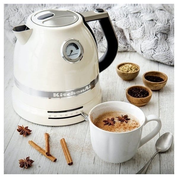 Sähkökannu - Kitchenaid - Artisan 5KEK1522EAC - 1,5L - Kermavalkoinen