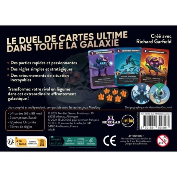 Spel - Mindbug: Galaktisk Fruktstrid (Sv)