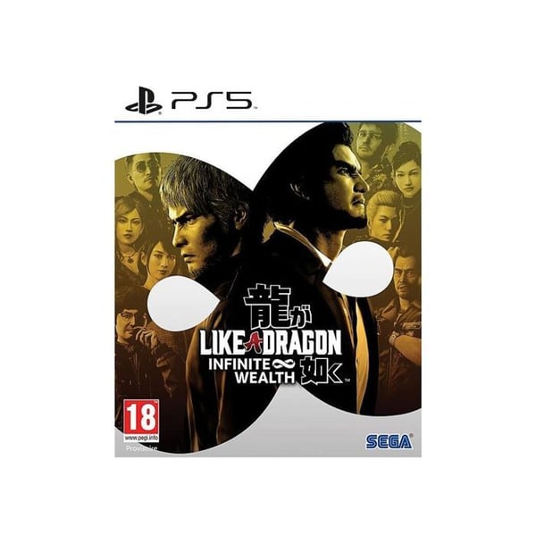 Spel - Like A Dragon - Infinite Wealth - PS5 - Blu-Ray - Importversion