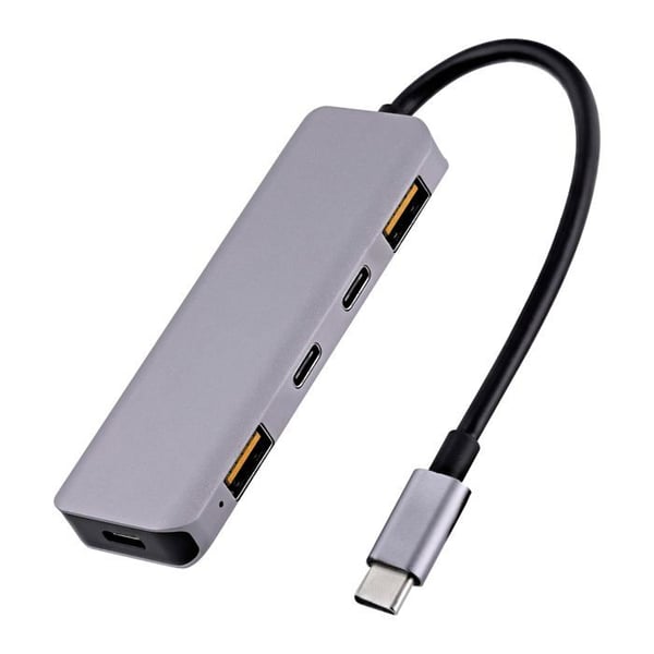 USB-hub - TNB - Ultra-snabb 5-i-1 - 5 portar - USB 3.2 - 10Gbps