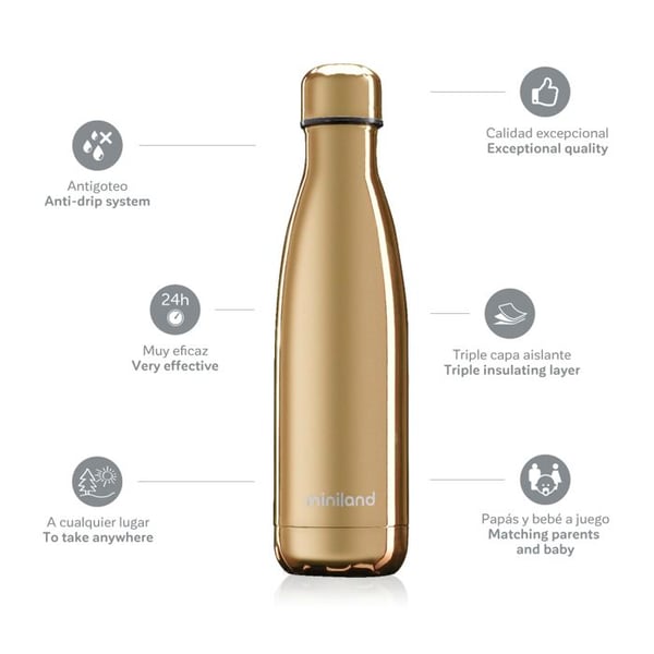 BOUTEILLE DELUXE GOLD 500ml
