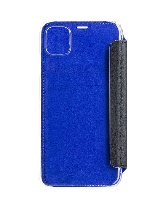iPhone 11 Pro Max Väskan - Beetlecase - Läder - Svart - Kortfack - Trådlös laddning