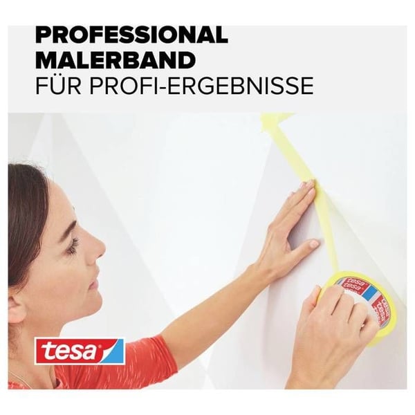 tesa® maskeringstejp tesa 56270-00000-01 gul (L x b) 25 m x 25 mm akrylat 1 st