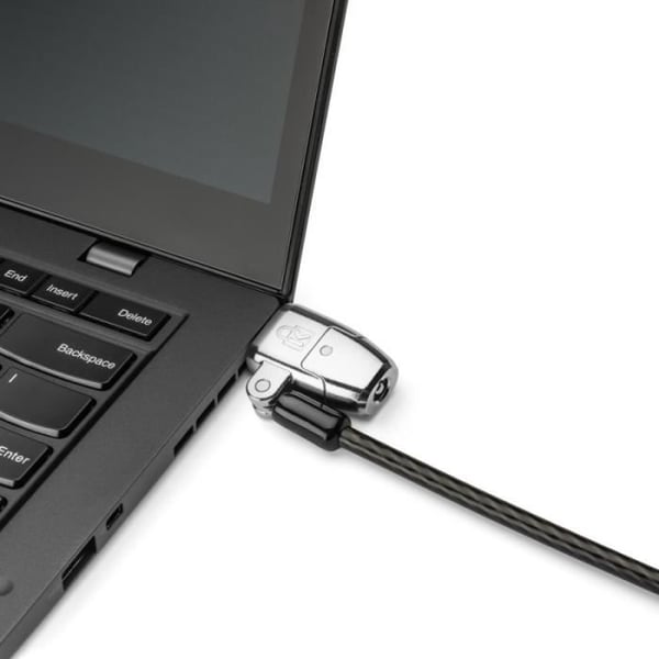 Sikkerhedskabel - KENSINGTON - ClickSafe 2.0 - 1,8 m - Kompatibel med alle udsparinger
