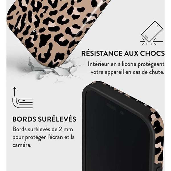 Coque - Burga - iPhone 16 - Mönster Ren Instinkt - Optimal skydd - Elegant