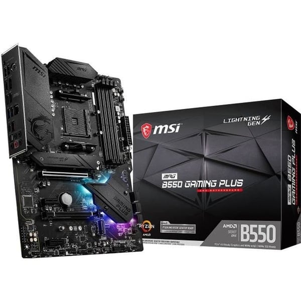 MSI MPG B550 GAMING PLUS moderkort
