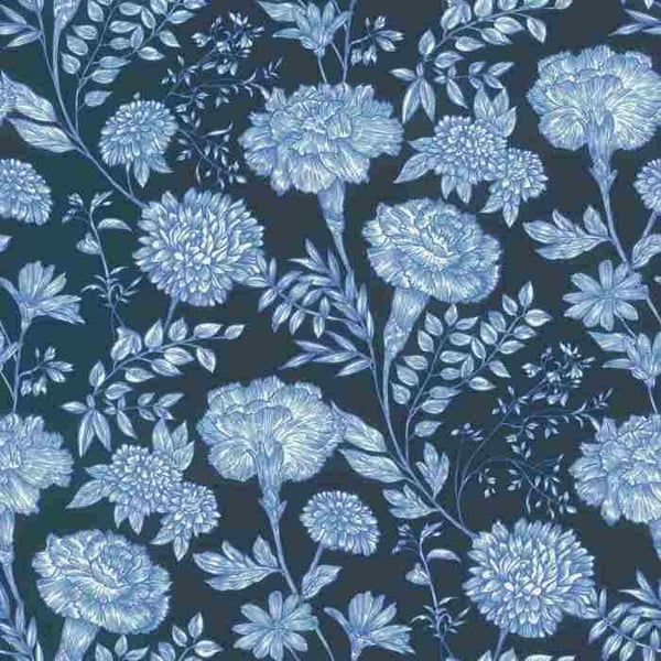Rasch Selection 865004 vinyltapet med blommor 10.05 x 0.53 m
