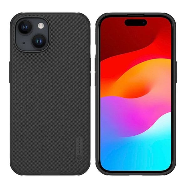 Cover til iPhone 15 - Nillkin - Super Frosted Shield - Vandtæt IP68 - Stødbeskyttelse - Sort