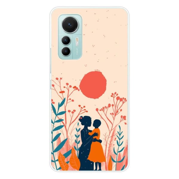 Siliconfodral med tryck - 1001 fodral - Xiaomi Mi 12 Lite - Flerfärgad - Ömhetens vind - Halvstyv