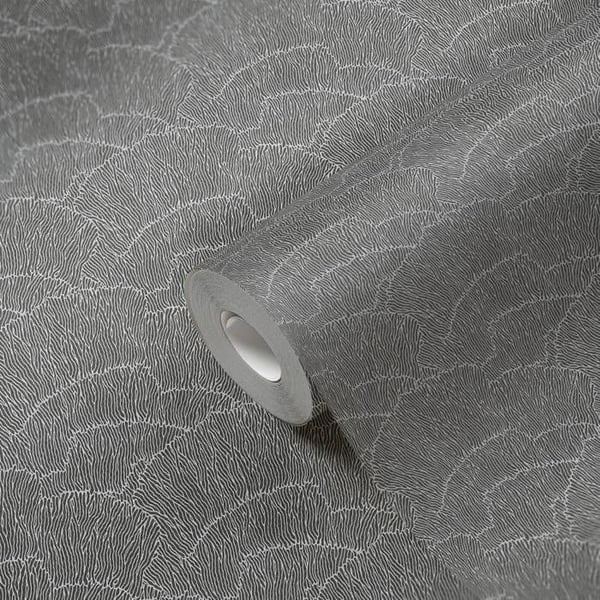 A.S. Création AP ARCADE 391744 väggtapet non-woven Industrial 10.05 x 0.53 m silver vardagsrum sovrum kontor